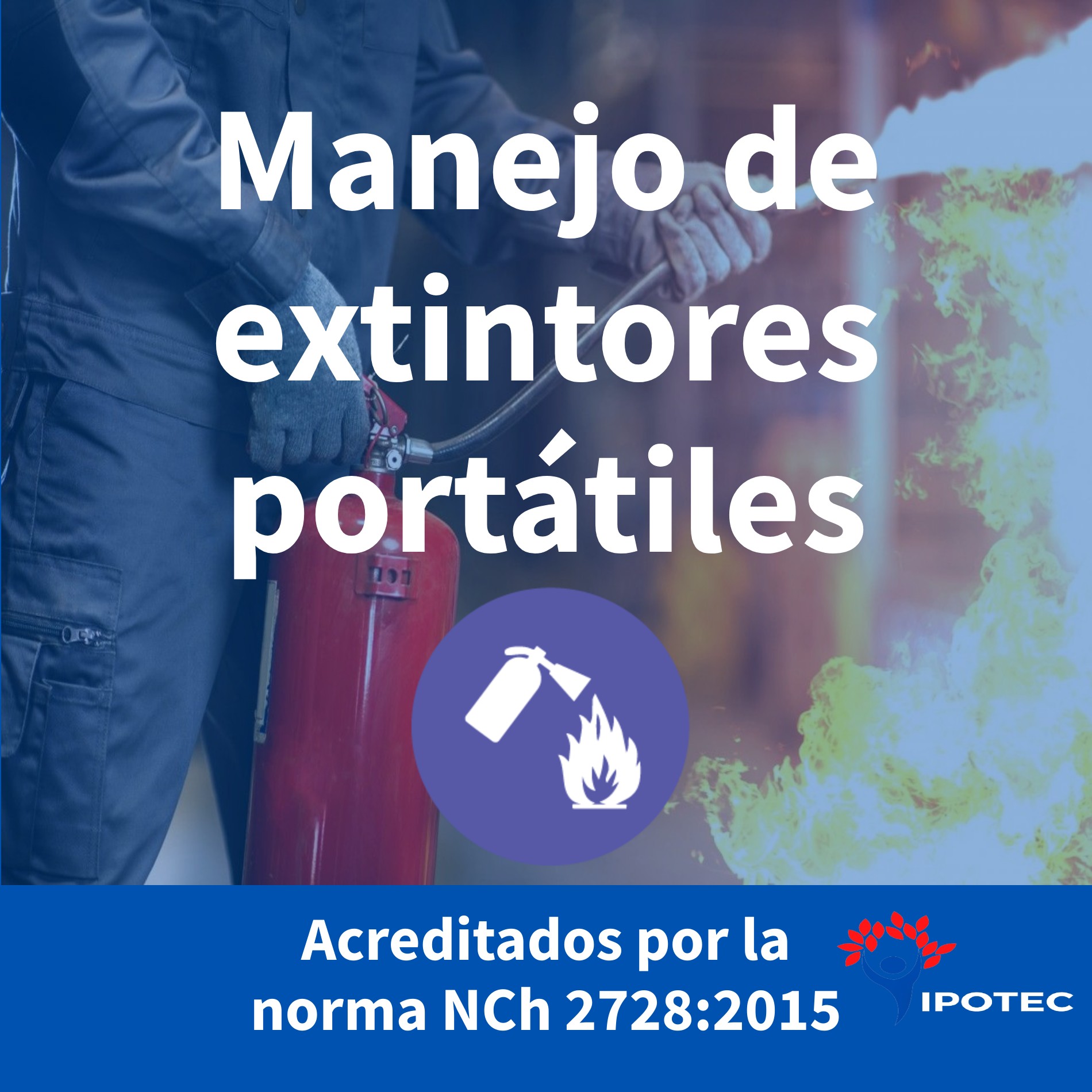 Manejo de extintores portátiles