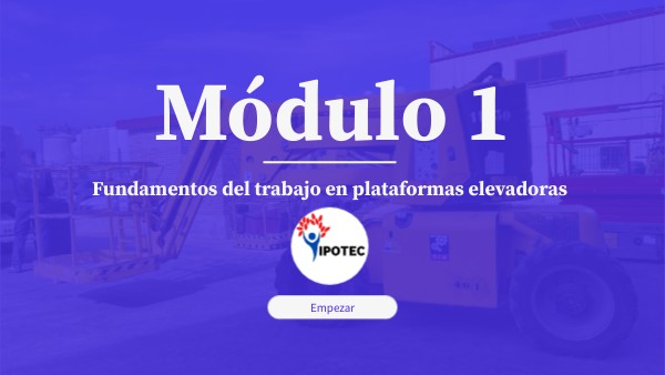 Trabajo Seguro en Plataformas Elevadoras