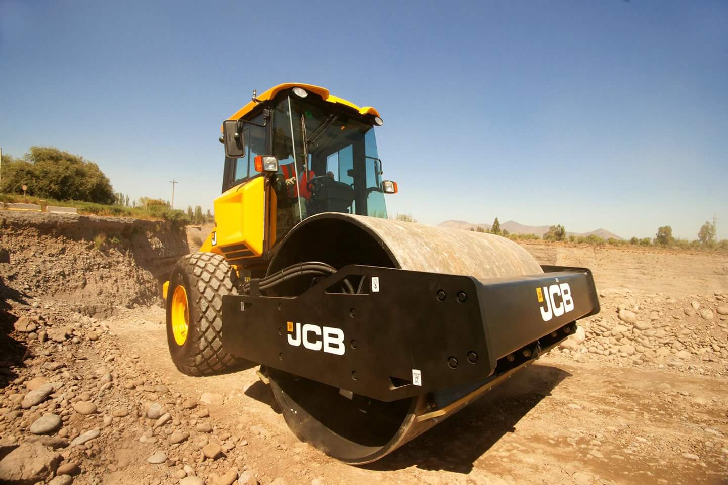 Técnicas de Operación de Rodillo Compactador